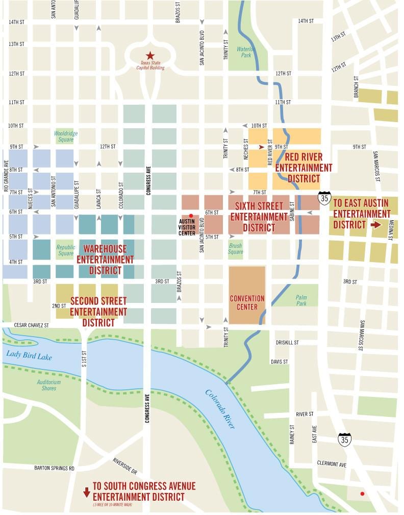 Austin 6th street mape
