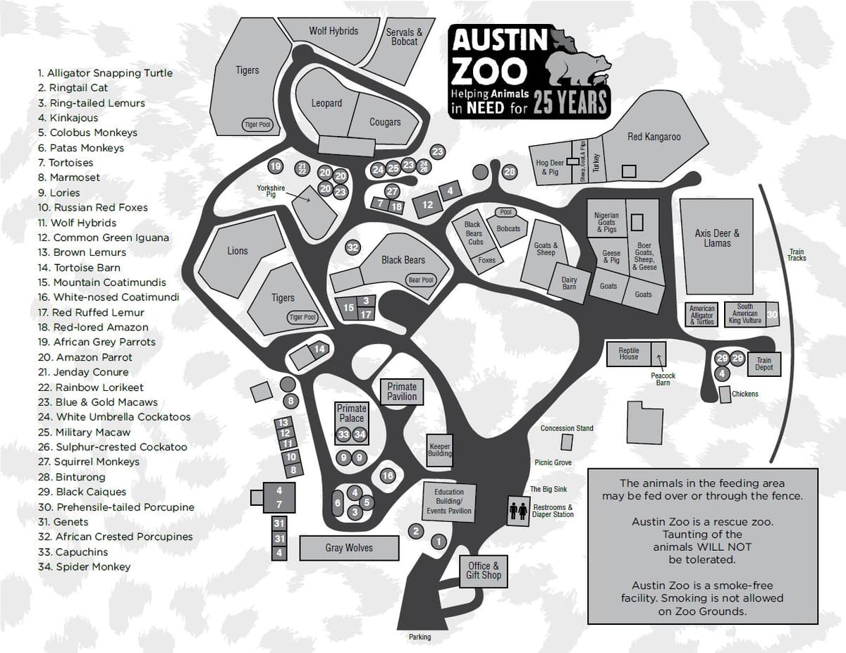 mapu Austin zoo